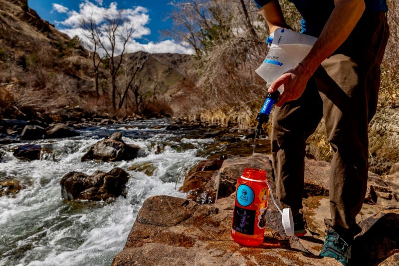 Squeeze-Style Water Filter