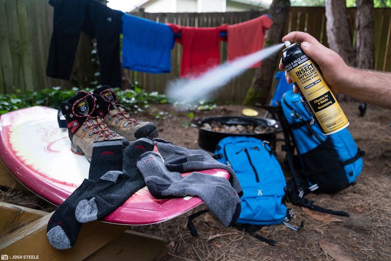 Sawyer Permethrin 0.5% (for clothing/gear, not skin) — add this if you hike in tick country