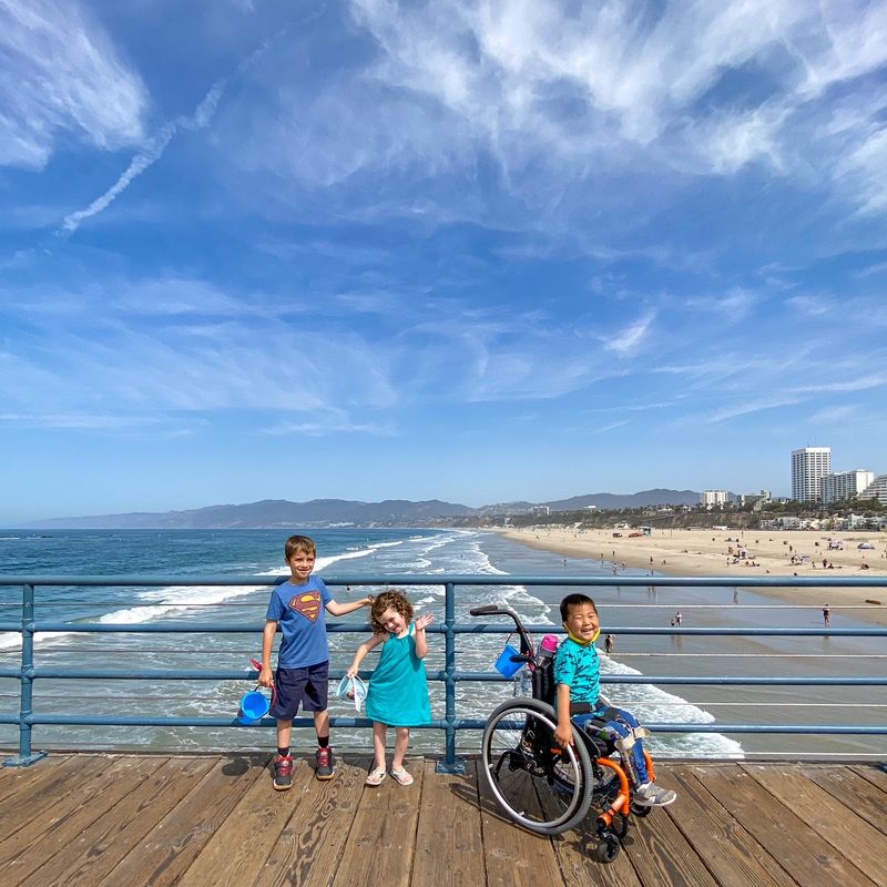 Santa Monica State Beach, California (Los Angeles County)