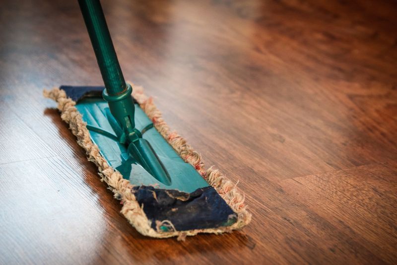 Waxing and buffing floors