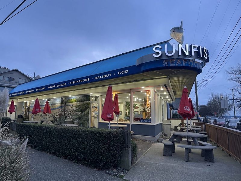 Sunfish (Alki) — tiny, old-school, big on crunch