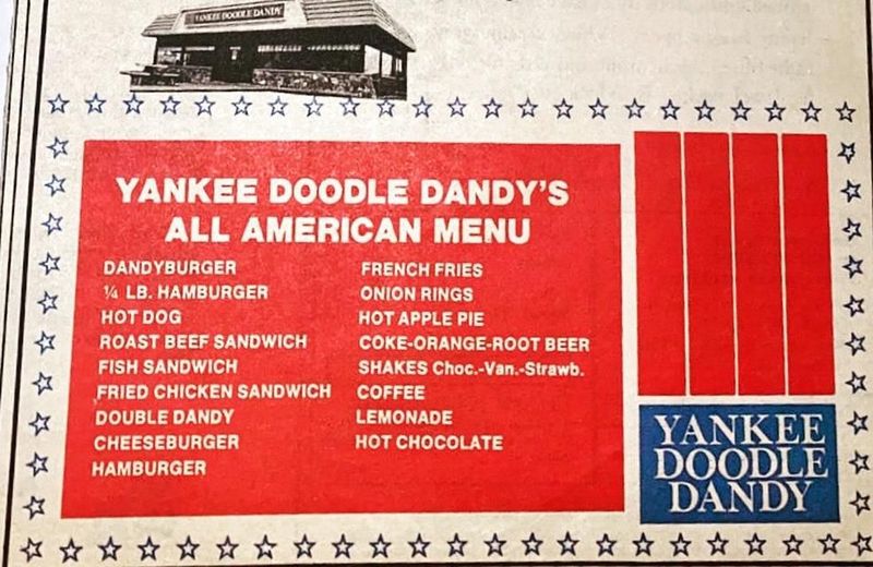 Yankee Doodle Dandy: The Patriotic Burger Joint of Suburban Childhoods