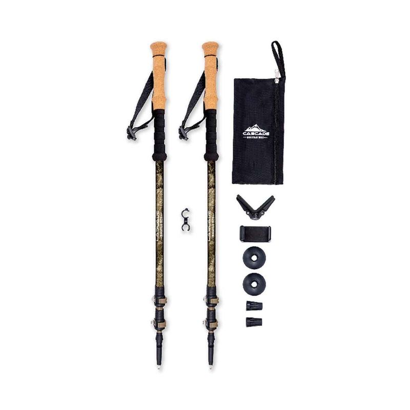Cascade Mountain Tech Aluminum Trekking Poles — ~$30