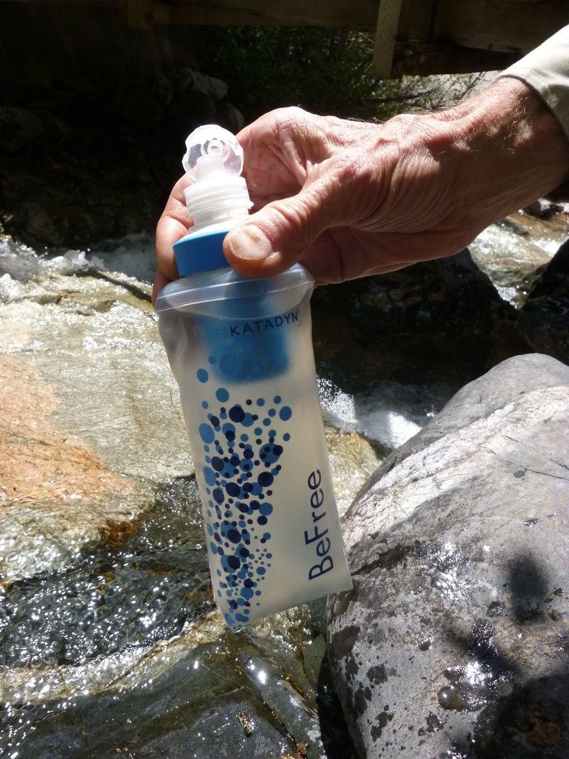 Katadyn BeFree 1.0 L — Fastest Squeeze When Flow Is King