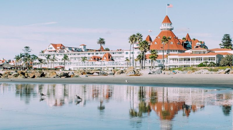 Coronado Beach & the Hotel del Coronado