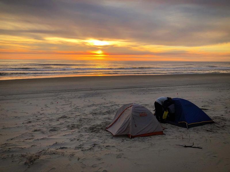 Primitive Camping Under the Stars