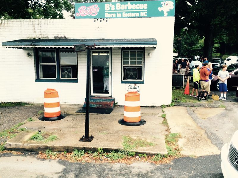B's Barbecue (Greenville) — Eastern, whole hog