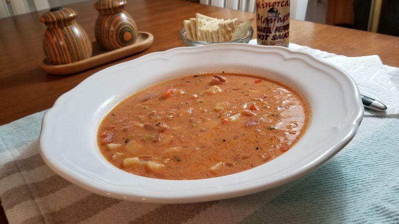 Minorcan Clam Chowder