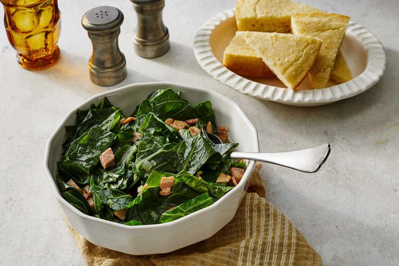 Cornbread and Greens