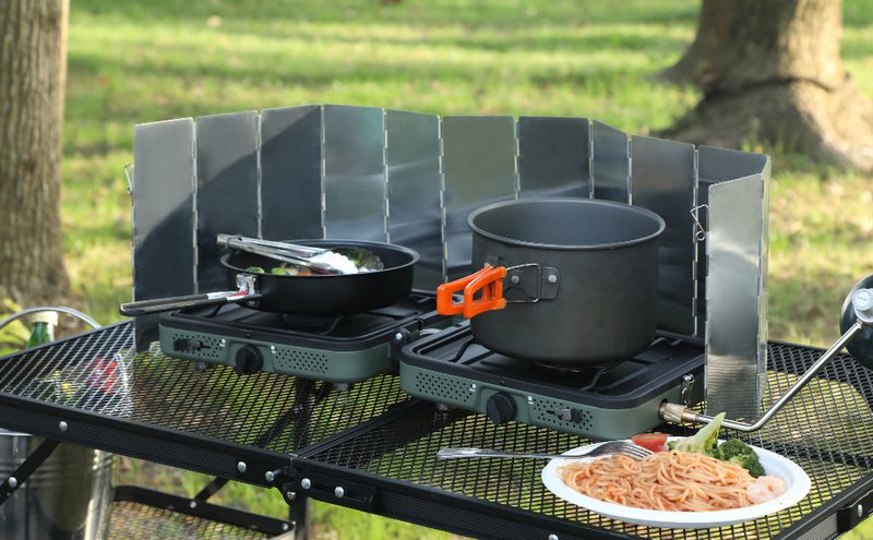 REDCAMP Folding Camping Stove Windscreen