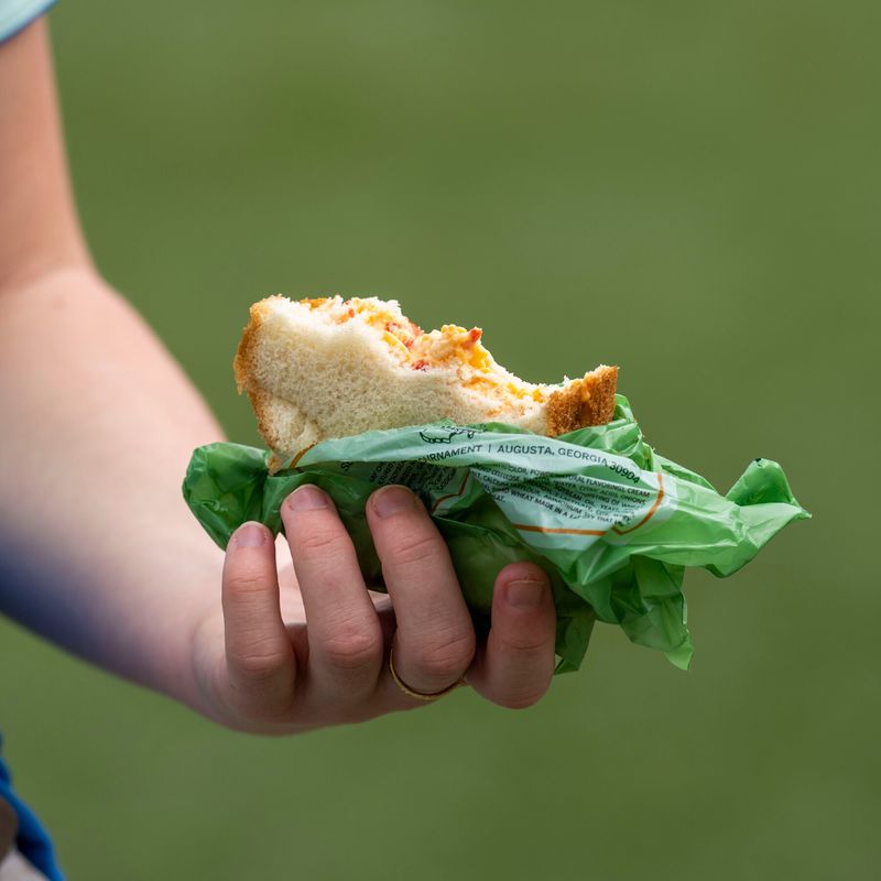 Pimento Cheese Sandwich at the Masters