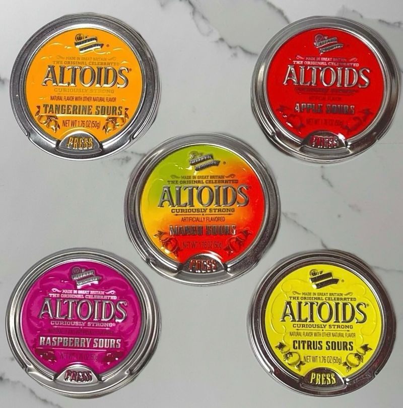 Altoids Sours: Tangy Tin Treasures