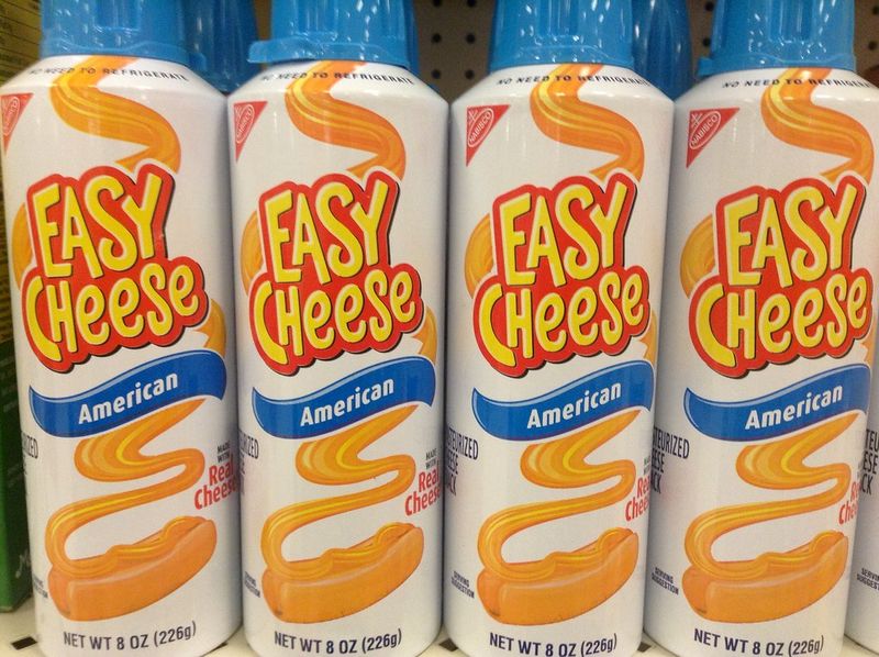Spray Cheese (Easy Cheese)