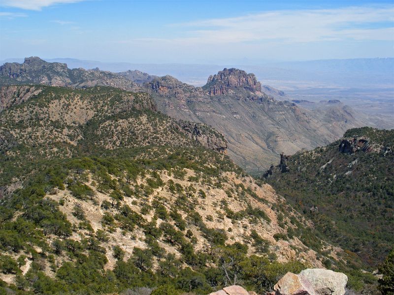 Mind footing on exposed canyon trails
