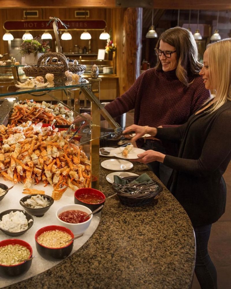 Utah: Deer Valley Seafood Buffet (Park City; seasonal)