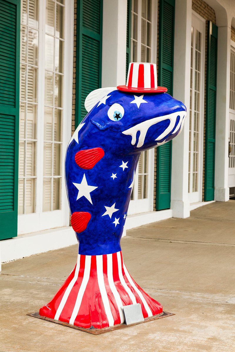 Catfish Art, Humor, and Small-Town Flavor