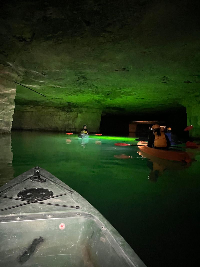 Why the Water Glows That Eerie Green Shade