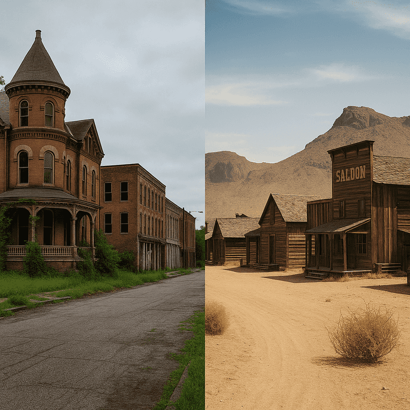 Architectural Relics and Shifting Landscapes