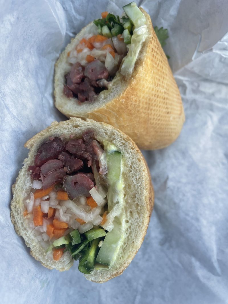 Avian Water & Banh Mi's Grilled Pork Bánh Mì — Linda Vista, San Diego