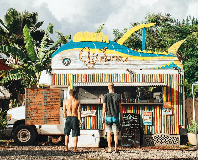 Aji Limo Truck – North Shore, Oahu