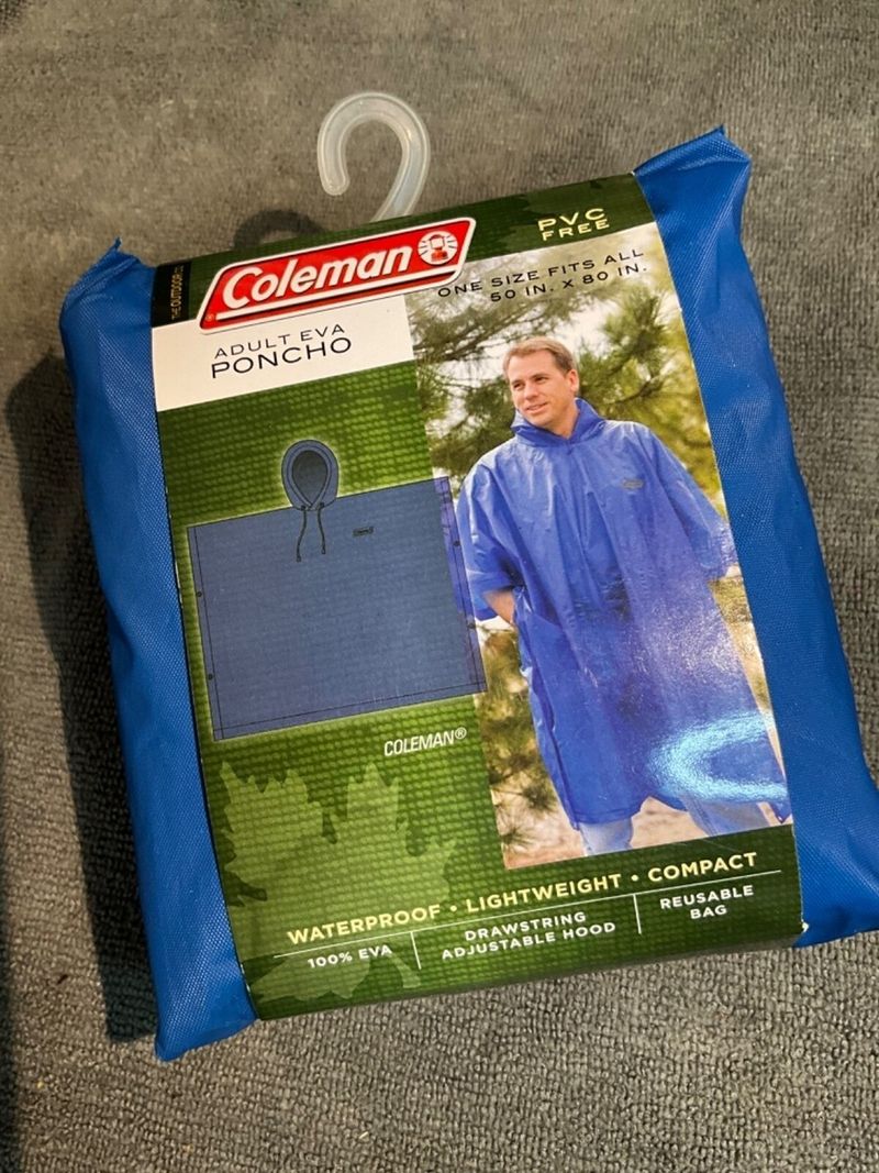 Coleman Adult PVC Rain Poncho