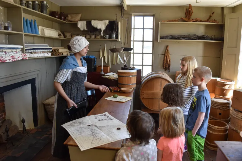 You Can See Colonial Crafts in Action