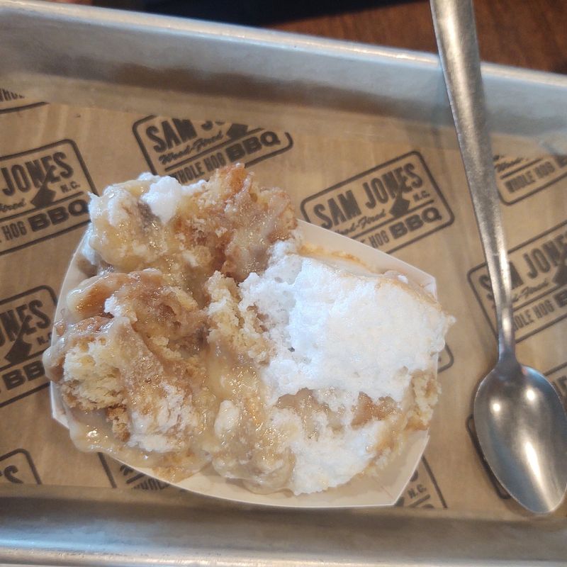 Sam Jones BBQ (Raleigh & Greenville) – Whole-hog royalty with a down-home banana pudding
