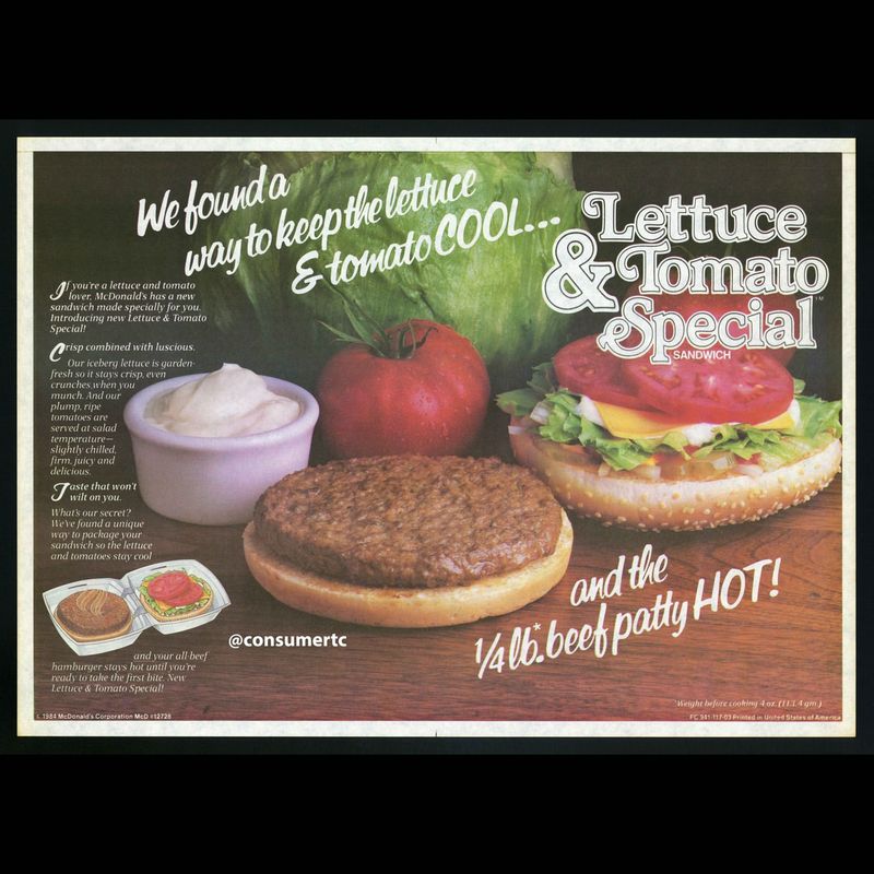 McDLT from McDonald's