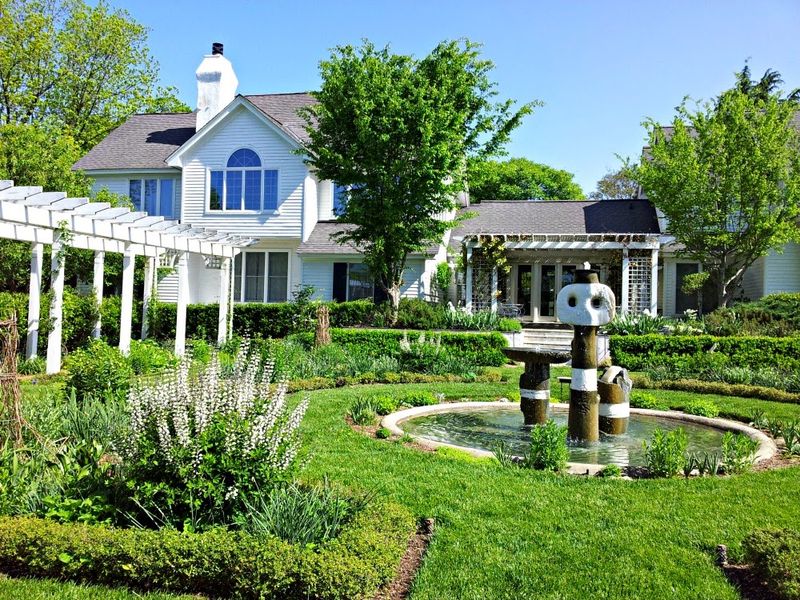 Table 14 with Garden Views at Fearrington House