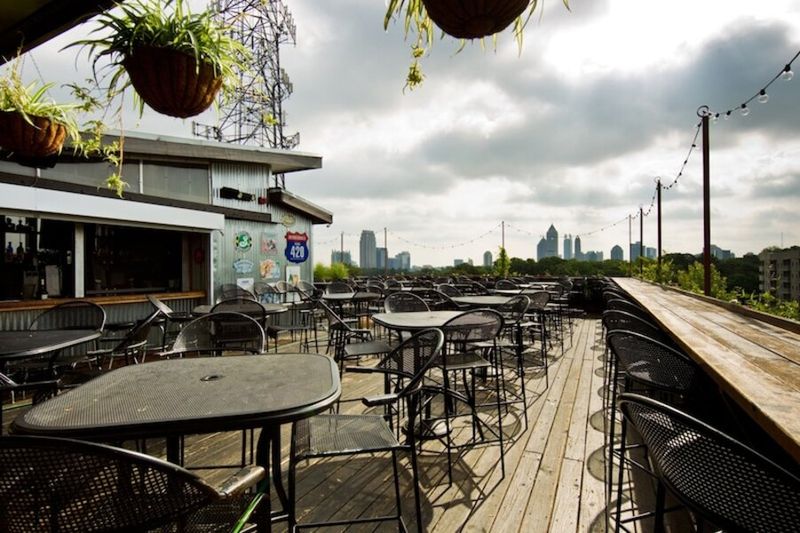 Six Feet Under Pub & Fish House (Atlanta) — Casual seafood with skyline energy.