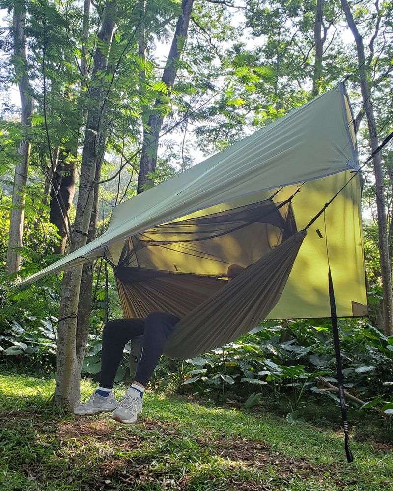 Sunyear Camping Hammock with Mosquito Net