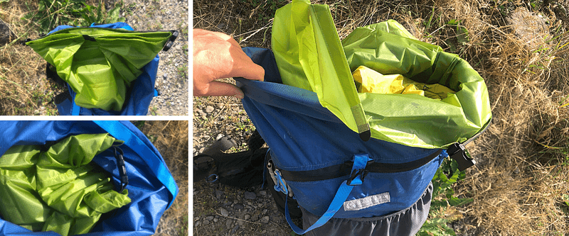 Pack liner instead of just a pack cover