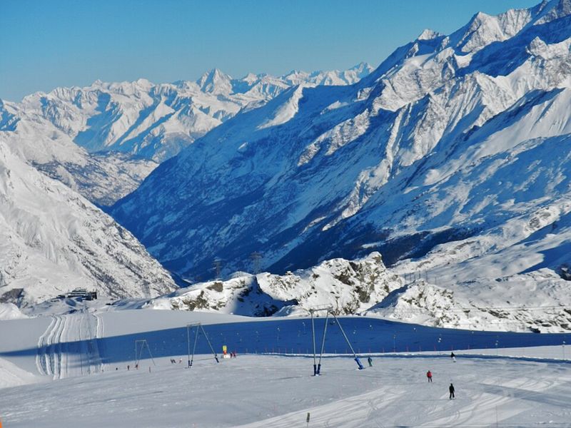 Zermatt, Switzerland: high-alpine skiing beneath the Matterhorn