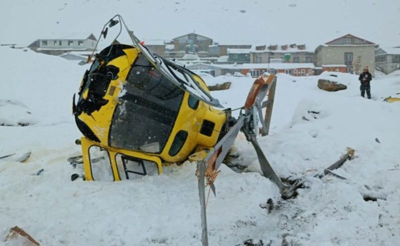 Rescue Mission Goes Awry: Helicopter Crashes Amid Blizzard