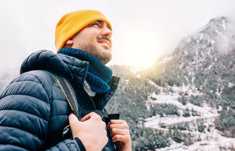 Pack layers and gear for changing winter conditions