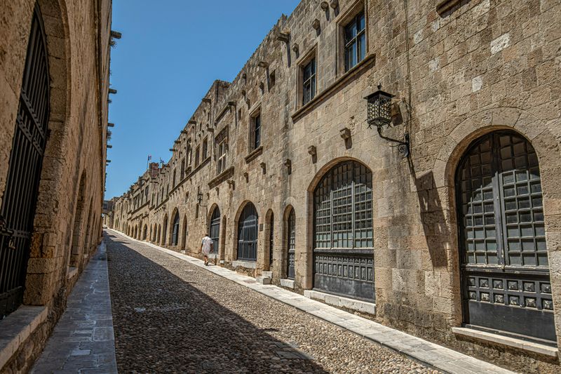 Street of the Knights, Rhodes, Greece