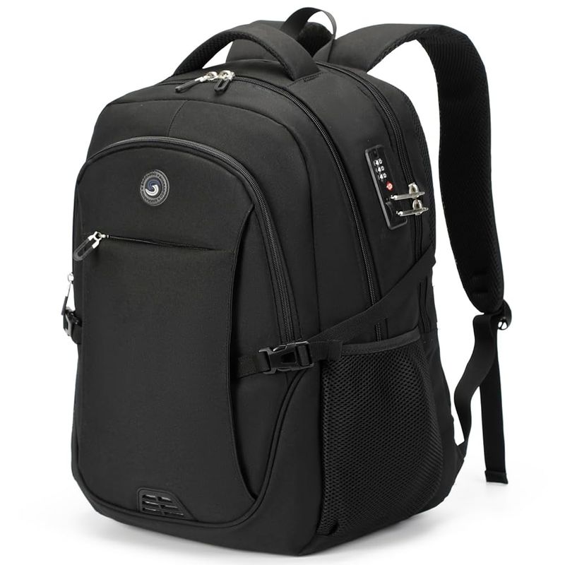 SHRRADOO Anti Theft Backpack with USB Port