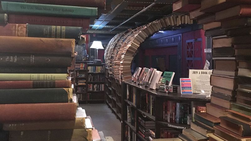 The Labyrinth Upstairs Where Dollar Books Reign