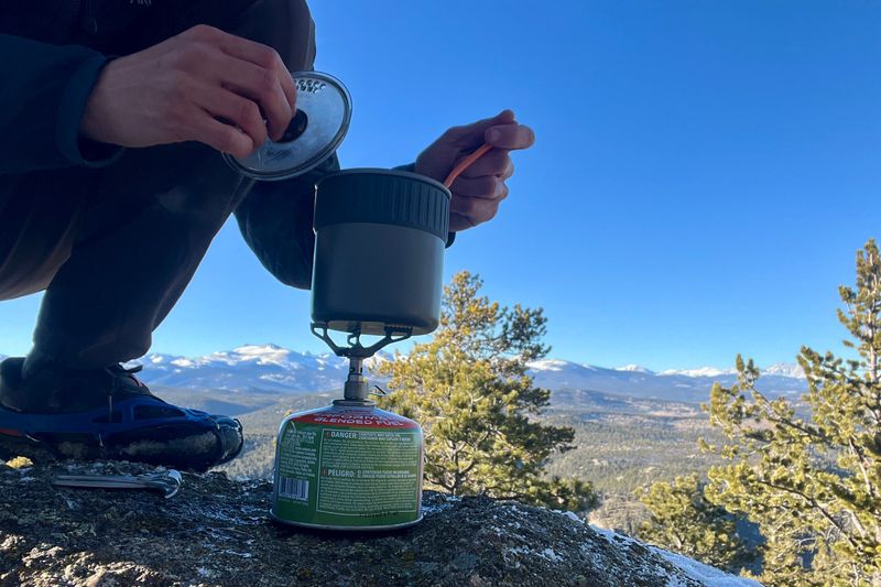 Compact Canister Stove + Pot