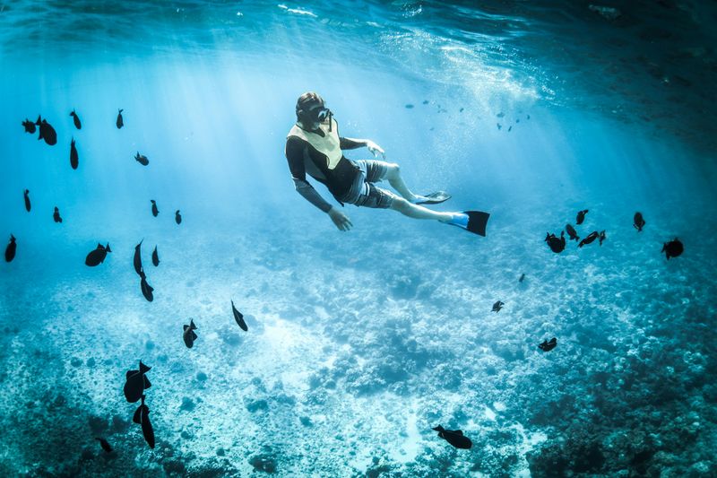 Crystal-clear waters perfect for snorkeling adventures