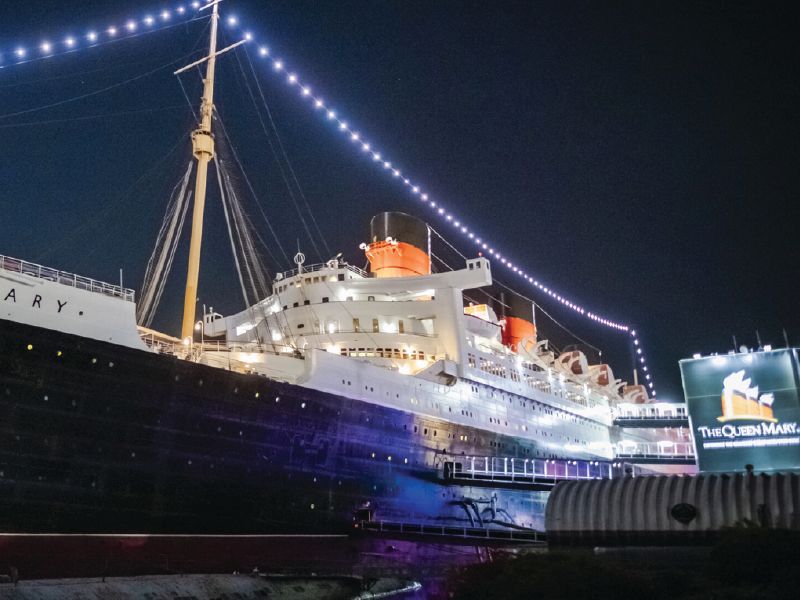 RMS Queen Mary, Long Beach, California — Haunted Encounters & Dark Harbor