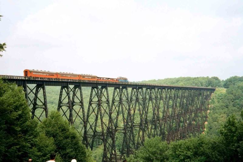 Once the Tallest Railroad Bridge in the World