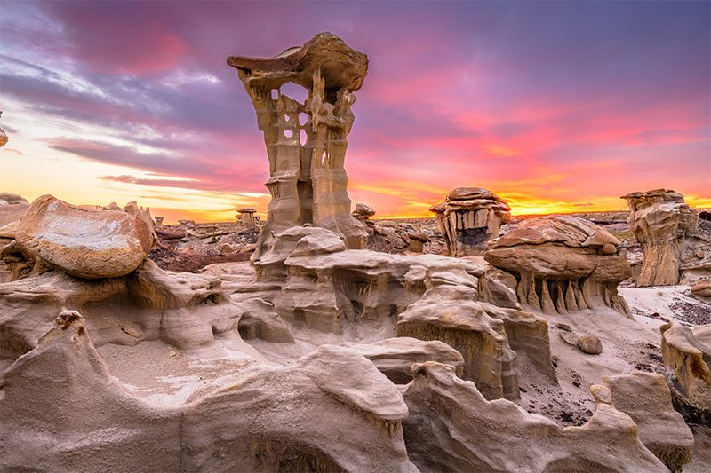 Bisti/De-Na-Zin Wilderness (Bistahí) — Four Corners, New Mexico