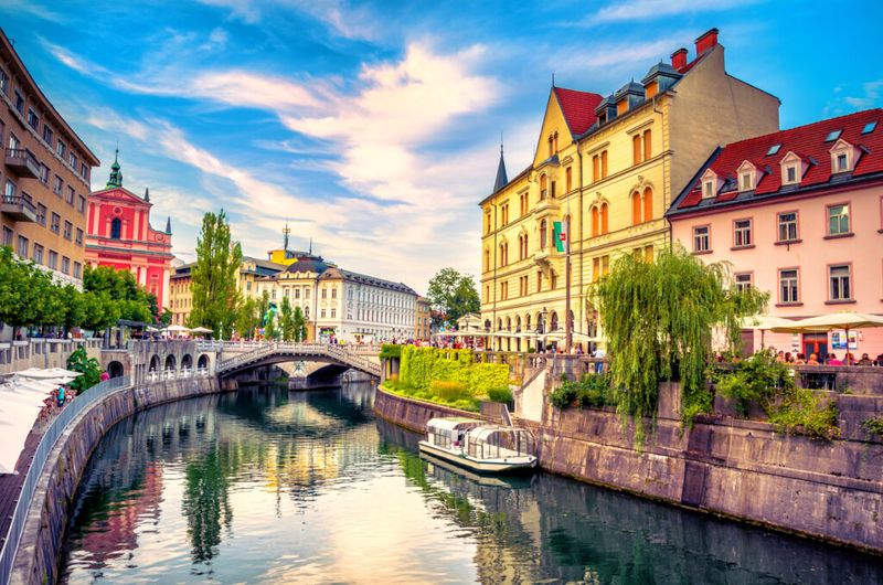 Ljubljana, Slovenia — Ljubljanica Embankments