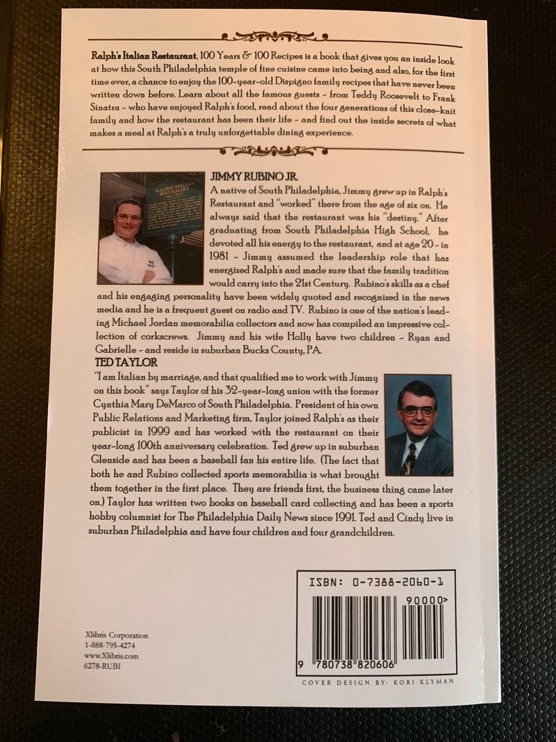 Ralph's Italian Restaurant, Philadelphia, PA