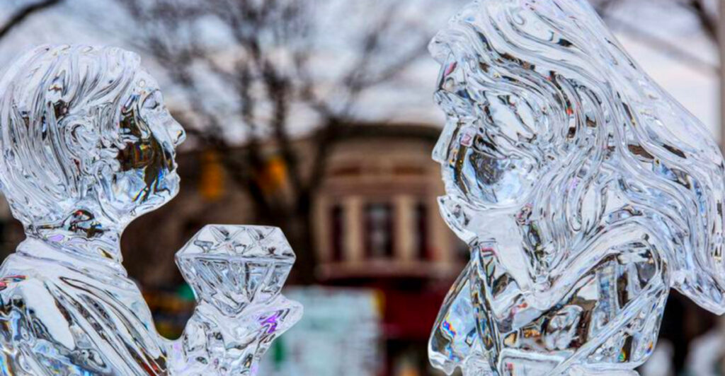 15 Ice Sculpture Wonderlands Across America That Locals Say Rival Disney’s Frozen