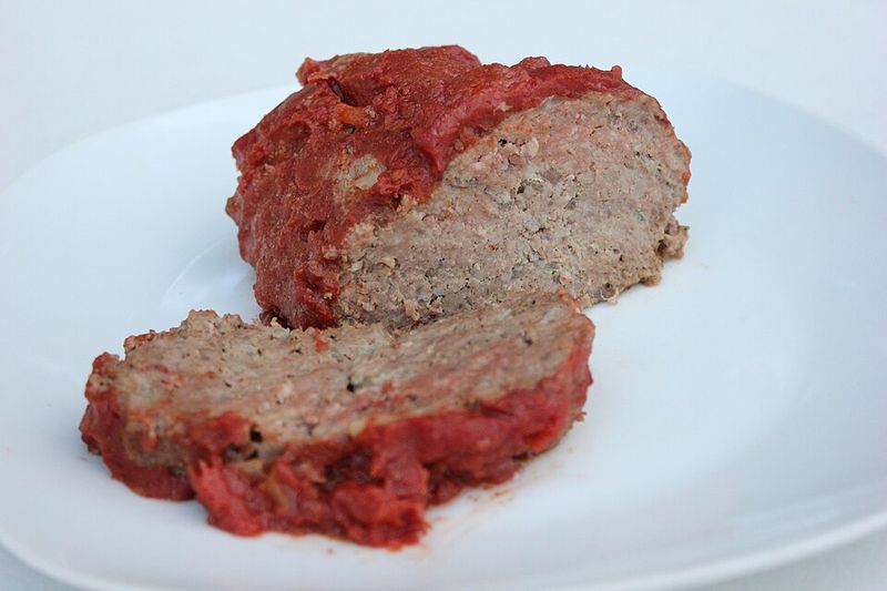 Meatloaf with Ketchup Glaze