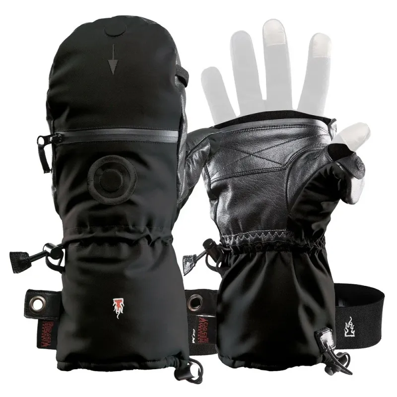 The Heat Company Shell Smart Gloves (with Merino Liners)