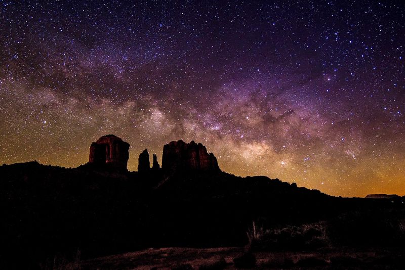 10. Stars Unleashed in a Dark-Sky Town