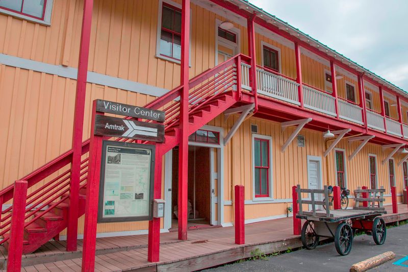 Visit the Historic Depot Visitor Center